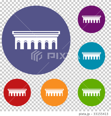 Bridge icons set Bridge icons set 33155413