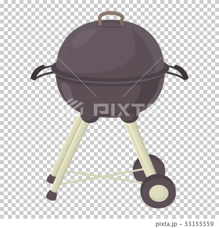 Kettle barbecue icon, cartoon style Kettle barbecue icon, cartoon style 33155559