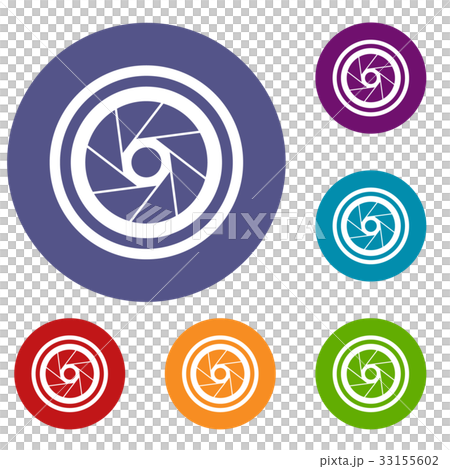 Big objective icons set Big objective icons set 33155602