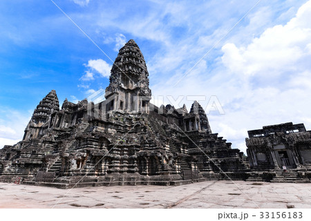 Angkor Wat is a temple complex in Cambodia  33156183