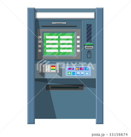 Bank ATM. Automatic teller machine. Bank ATM. Automatic teller machine. 33156674