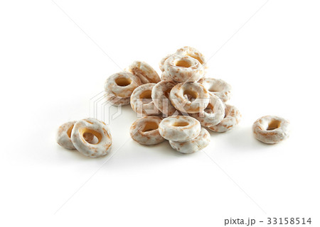 Delicious sweet pastry isolated on white Delicious sweet pastry isolated on white 33158514