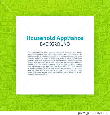 Household Appliance Paper Template 33160006