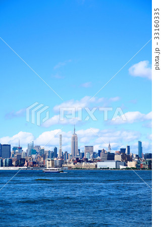 マンハッタンのビル群 33160335