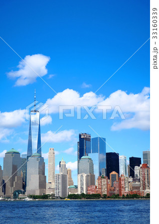 マンハッタンのビル群 マンハッタンのビル群 33160339
