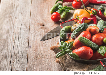 Fresh organic vegetables 33161708