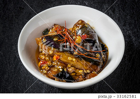 麻婆茄子 fried egg plant with Chinese chili sauce 麻婆茄子 fried egg plant with Chinese chili sauce 33162581