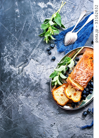 pie with blueberry 33162632