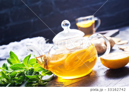 ginger, mint and tea 33162742
