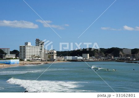 勝浦湾と八幡岬 千葉県勝浦市 勝浦湾と八幡岬 千葉県勝浦市 33162801