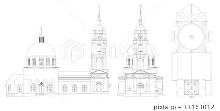 The temple of the Russian Orthodox Church, a 33163012