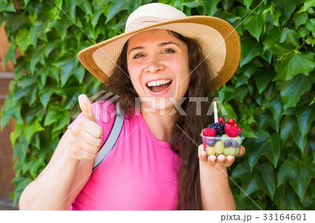 Eco food and healthy lifestyle concept - Portrait Eco food and healthy lifestyle concept - Portrait 33164601