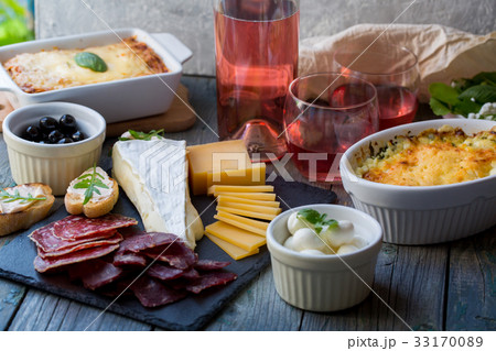 Assortment of delicacies 33170089