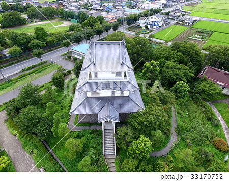 騎西城 空撮 ドローン 埼玉県 騎西町 騎西城 空撮 ドローン 埼玉県 騎西町 33170752
