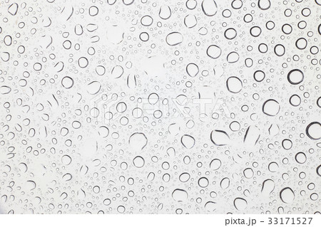 Water drops on glass. Water drops on glass. 33171527
