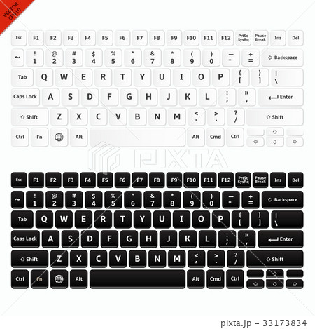 White and black laptop computer wireless keyboards White and black laptop computer wireless keyboards 33173834