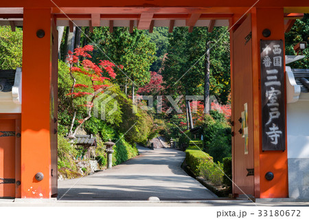 京都 三室戸寺の山門 京都 三室戸寺の山門 33180672