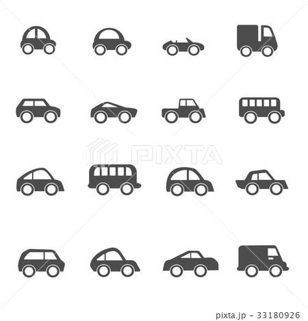 car icons set vector 33180926