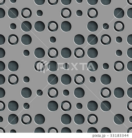 Seamless Circle Pattern 33183344