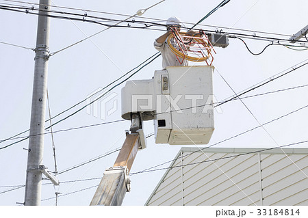 電線の工事 33184814
