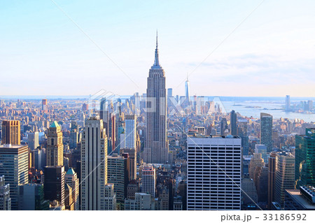 ニューヨークの街並み 33186592