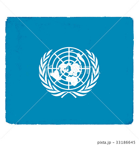 国旗　国際連合 33186645