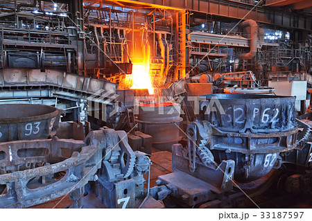 Open-hearth workshop of metallurgical plant 33187597