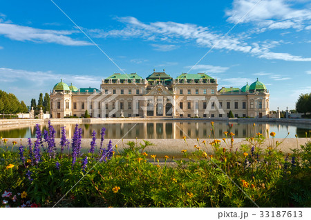Belvedere Palace in Vienna, Austria 33187613