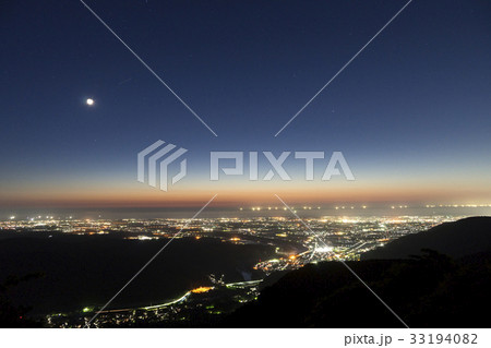 手取川扇状地の夜景 33194082