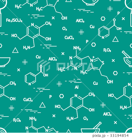pattern with scientific, education elements 33194854