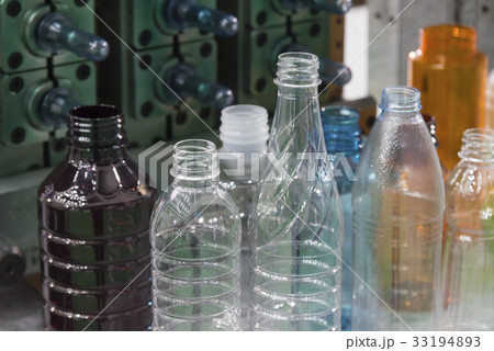 The various type  sample of plastic bottle. 33194893