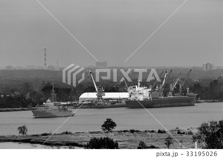 Military ship sailing 33195026