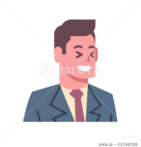 Male Laugh Emotion Icon Isolated Avatar Man Facial Male Laugh Emotion Icon Isolated Avatar Man Facial 33199288