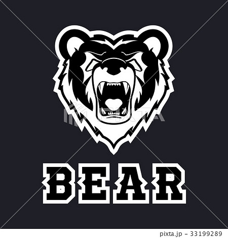 Modern professional grizzly bear logo for a sport Modern professional grizzly bear logo for a sport 33199289