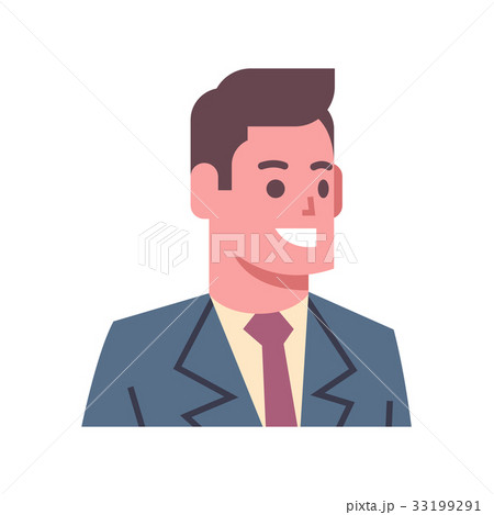 Male Happy Smiling Emotion Icon Isolated Avatar 33199291