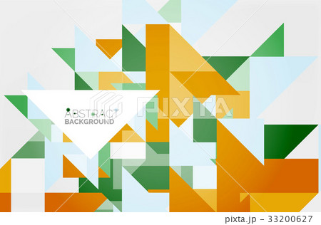 Triangle pattern design background 33200627