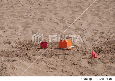 Toy on the sand for sandcastle Toy on the sand for sandcastle 33201436