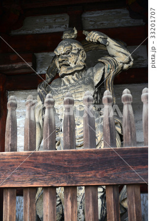 仁和寺仁王門の金剛力士像-3 仁和寺仁王門の金剛力士像-3 33201707