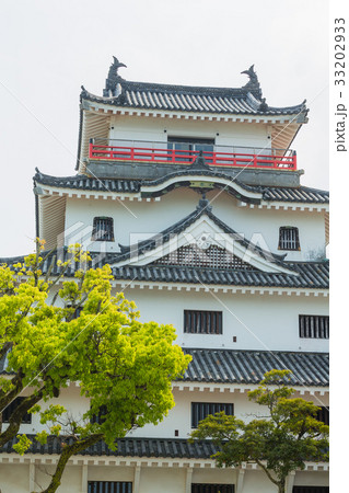 佐賀　唐津城の天守閣 33202933