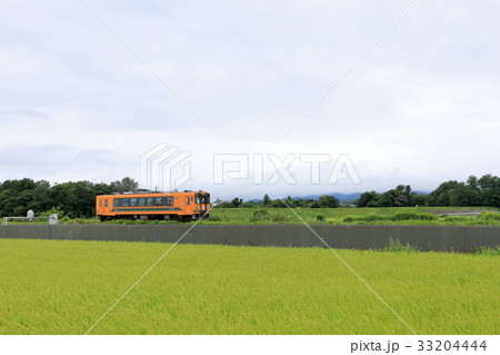 川倉地蔵駅付近の津軽鉄道 川倉地蔵駅付近の津軽鉄道 33204444