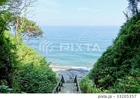 栂海新道起点　海岸 33205357