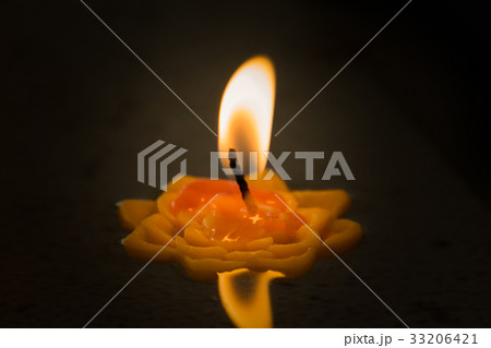 Candles on a water Candles on a water 33206421