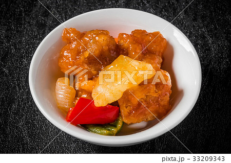 酢豚 Sweet and sour pork Chinese food 酢豚 Sweet and sour pork Chinese food 33209343