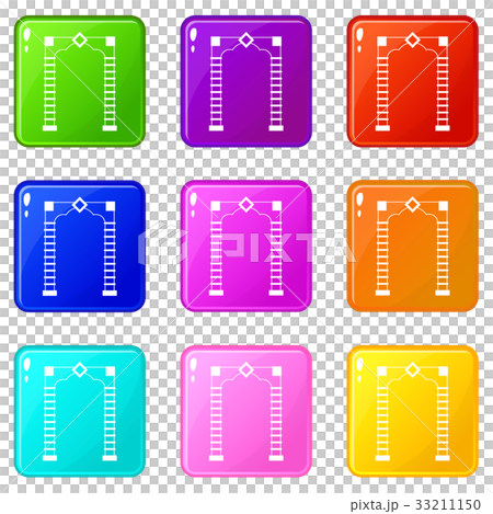 Arch icons 9 set 33211150