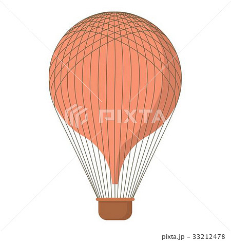 Aerostat icon, cartoon style 33212478