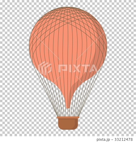Aerostat icon, cartoon style 33212478