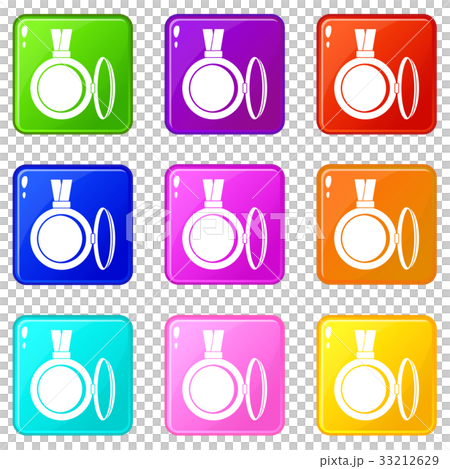 Medallion icons 9 set Medallion icons 9 set 33212629