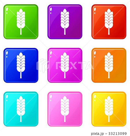 Big spica icons 9 set Big spica icons 9 set 33213099
