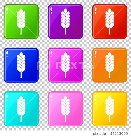 Big spica icons 9 set Big spica icons 9 set 33213099