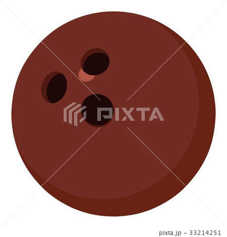 Bowling ball icon, cartoon style Bowling ball icon, cartoon style 33214251